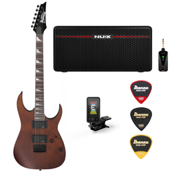 Zestaw gitara elektryczna Ibanez GRG121DX-WNF superstrat z combo NUX MIGHTY SPACE 30W