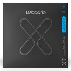 D'Addario XTABR1253 struny do gitary akustycznej XT Acoustic 80/20 Bronze Light Set 12-53