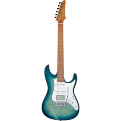 Gitara elektryczna Ibanez AZ22S1F-TXB Transparent Turquoise Burst