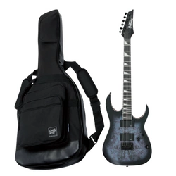 Zestaw gitara elektryczna Ibanez GRG121PAR-KBF z dedykowanym pokrowcem Ibanez IGB540-BK