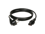 Kabel zasilający Klotz PIE-SL0200 Schuko 90°-IEC C13 Lock 2m