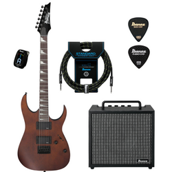 Zestaw gitarowy Ibanez GRG121DX-WNF gitara elektryczna superstrat z combo Ibanez i akcesoriami