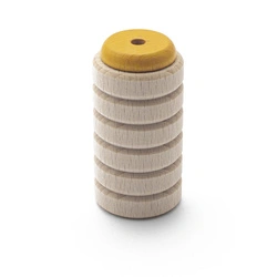 Grzechotka Rohema 61807 Scrapy Shaker żółty dla dzieci 1+