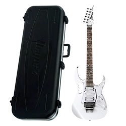 Zestaw gitara elektryczna Ibanez JEMJR-WH Steve Vai Signature z dedykowanym futerałem Ibanez M300C