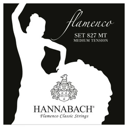 Hannabach Struny do gitary klasycznej Serie 827 Medium Tension Flamenco