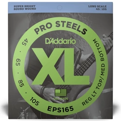 D'addario EPS165 struny do gitary basowej 45-105 długie