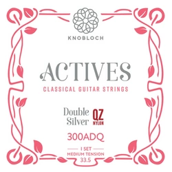 Struny do gitary klasycznej Knobloch ACTIVES Double Silver QZ Nylon 300ADQ 28-43