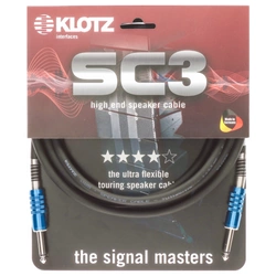 Kabel głośnikowy KLOTZ SC3PP01SW J/J 1m