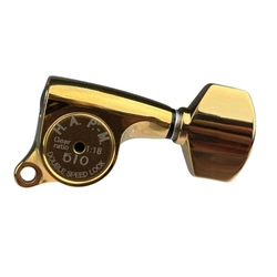 Klucze blokowane GOTOH SGS510Z-A07 HAPM złote L6 sześć lewych kluczy do gitary HAP-M