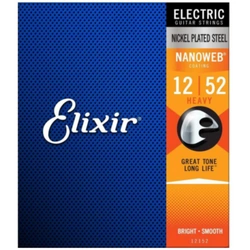 Elixir 12152 Heavy 12-52 Nanoweb struny do gitary elektrycznej