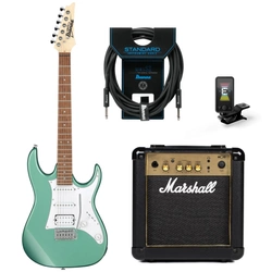 Zestaw gitara elektryczna Ibanez GRX40-MGN GIO + combo Marshall MG10G Gold