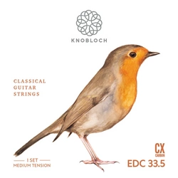 Struny do gitary klasycznej Knobloch Erithacus CX Carbon Medium Tension EDC33.5 24-43