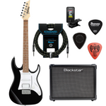 Zestaw gitarowy Ibanez GRX40-BKN z combo Blackstar ID:Core10 V4 Bluetooth 10W 2x3'' + akcesoria