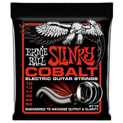 Ernie Ball 2715 Slinky Cobalt struny do gitary elektrycznej 10-52