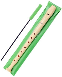 Flet sopranowy Hohner 95083 flet szkolny C sopran 1-częściowy flet prosty plastikowy renesansowy