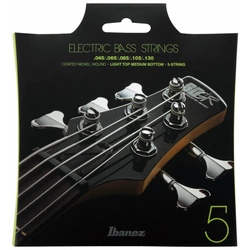 Struny do gitary basowej Ibanez IEBS5C 45-130 Light Top Medium Bottom