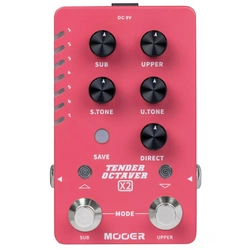 Efekt gitarowy Mooer Tender Octaver X2 dwukanałowy oktawer