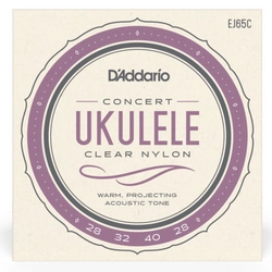 D'Addario EJ65C struny do ukulele CONCERT Ukulele Set