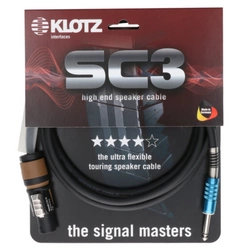 Kabel głośnikowy KLOTZ SC3-L2FP0100 speakON/Jack 1m