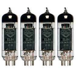 EL84 Mullard Platinum Matched lampy elektronowe dobrana kwadra