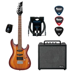 Zestaw gitara elektryczna Ibanez GSA60-BS z combo gitarowym Ibanez IBZ10GV2 