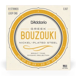 Struny D'Addario Greek Bouzouki Nickel-Plated Steel 8 strun