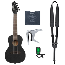 Zestaw ukulele koncertowe Ortega RUHZ-SBK z akcesoriami
