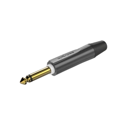 Wtyk Jack 6.3 mm mono PUREPLUG pozłacany Roxtone PJ2X-GG-PURE