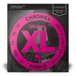 Struny do gitary basowej D'Addario ECB81-5 45-132 Long Scale 5 strun