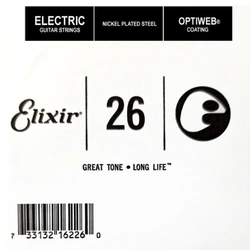 Elixir struna pojedyncza do gitary elektrycznej/akustycznej .026 16226