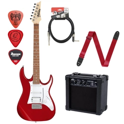 Zestaw gitara elektryczna Ibanez GRX40-CA z combo gitarowym Peavey AUDITION 7W i akcesoriami 