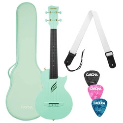 Ukulele Koncertowe Cascha Carbon Fibre Set Mint HH 2287
