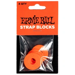 Strap lock Ernie Ball 5620 do gitary elektrycznej czerwony