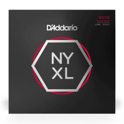 Struny do gitary basowej D'Addario NYXL55110 Heavy 55-110 Long Scale