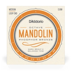 Struny do mandoliny D'Addario EJ80 12-46 Medium Phosphor Bronze Octave