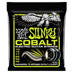 Ernie Ball 2721 Slinky Cobalt struny do gitary elektrycznej 10-46