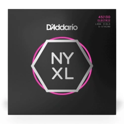 Struny do gitary basowej D'Addario NYXL45130 45-130 Long Scale 5 strun