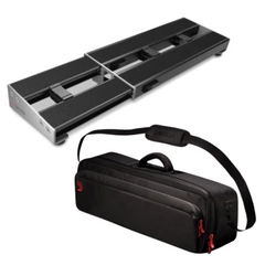 Zestaw pedalboard D'Addario PW-XPNDPB-01 z pokrowcem na pedalboard D'Addario PW-BLPBT-01