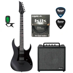 Zestaw gitarowy Ibanez GRGR131EX-BKF gitara elektryczna z combo Ibanez i akcesoriami