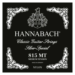 Hannabach Struny do gitary klasycznej Serie 815 MT Medium tension Silver Special