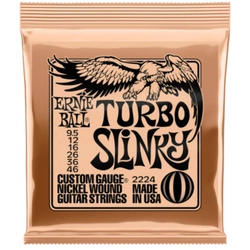 Ernie Ball 2224 Turbo Slinky Nickel Wound 9.5-46 struny do gitary elektrycznej