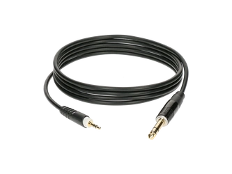 Kabel stereo Klotz AS-MJ0300 3.5 mm-6.35 mm 3m 