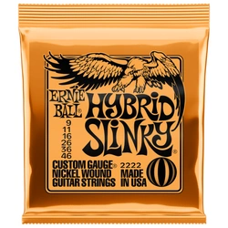 Ernie Ball 2222 NC Hybrid Slinky struny do gitary elektrycznej 9-46