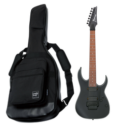 Zestaw gitara elektryczna Ibanez RG7420EX-BKF 7-strunowa z dedykowanym pokrowcem Ibanez IGB540-BK
