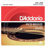 Struny do gitary akustycznej D'Addario EZ930 85/15 Bronze Medium 13-56