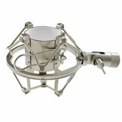 Uchwyt mikrofonowy kosz antywibracyjny KA-LINE STAND DSM45 silver