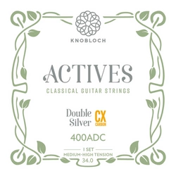 Struny do gitary klasycznej  Knobloch Actives Double Silver Carbon 400ADC 24-43