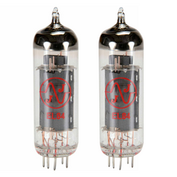 EL84 JJ Electronic lampy elektronowe dobrana para - zamiennik 6BQ5, 6P14, 6P14P