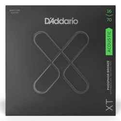 Struny do gitary akustycznej barytonowej D'Addario XTAPB1670 Medium 16-70 struny barytonowe