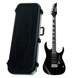 Zestaw gitara elektryczna Ibanez GRG170DX-BKN z dedykowanym futerałem Ibanez M300C